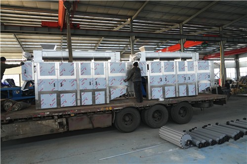 2臺高壓帶式污泥深度脫水機發(fā)往四川