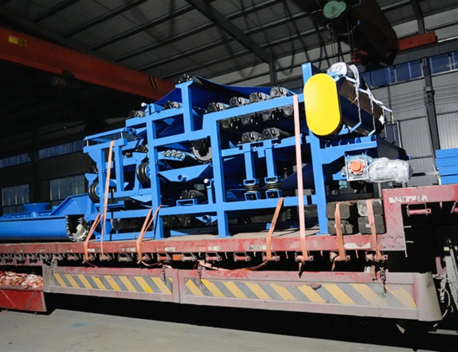 一臺(tái)帶式壓榨機(jī)順利發(fā)往山東榮成，賦能客戶物料脫水升級(jí)